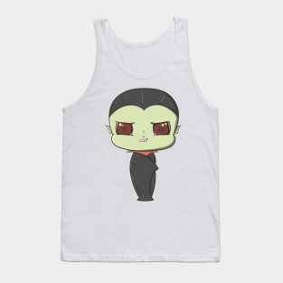 Cartoon Dracula Tank Top